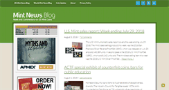 Desktop Screenshot of mintnewsblog.com